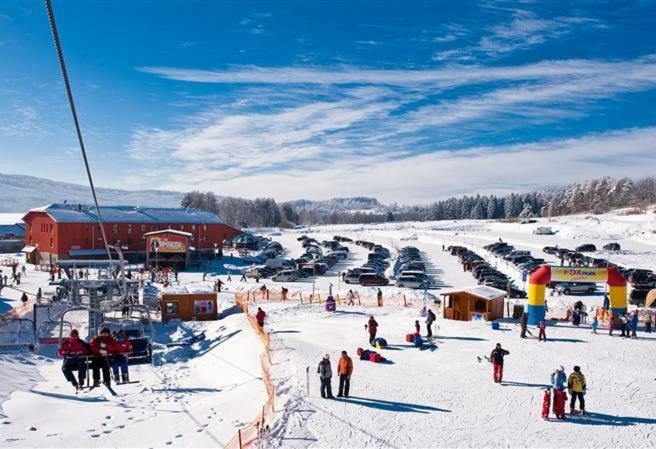 伏尔塔瓦河畔利普诺Riviera Lipno 502-07公寓 外观 照片